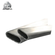 Proveedores de tubo de aluminio extruido elíptico anodizado duradero 6063 t5 moderno